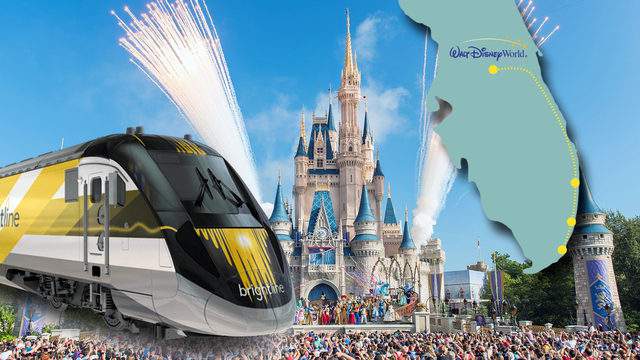 Brigthline Miami Walt Disney World