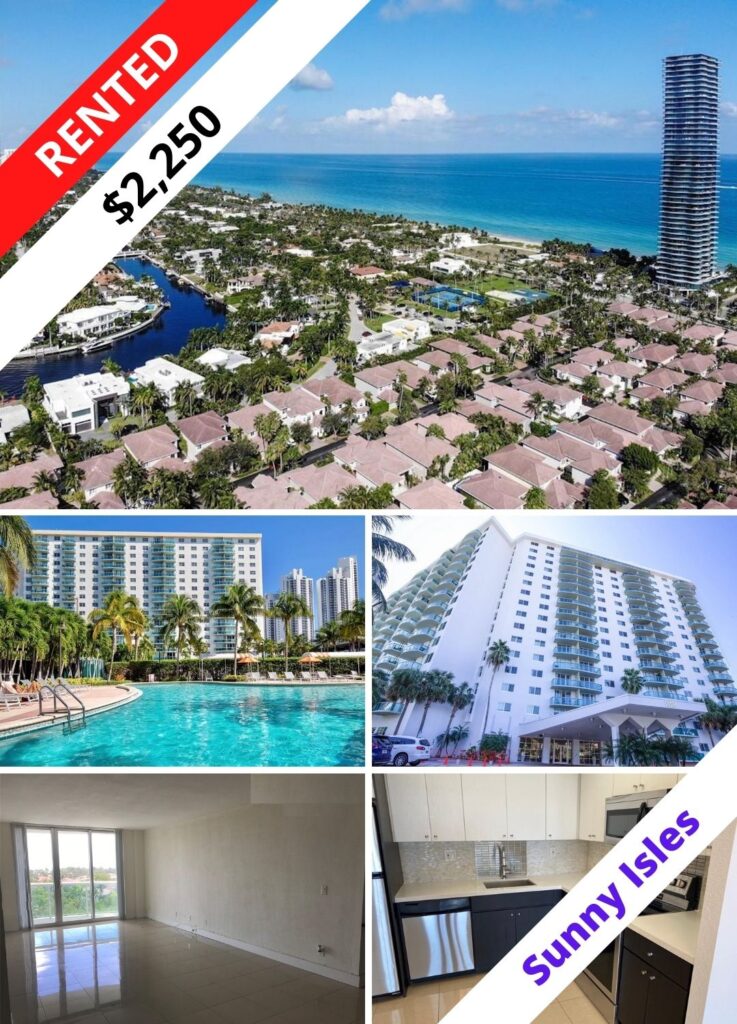 Condo Oceanview Sunny Isles Miami For Rent - Arnaud Homburger