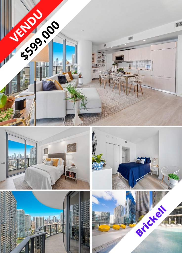 Vendu - Brickell Heights - Agent immobilier Miami - Agence immobilière Miami - 45 SW 9th St #3208