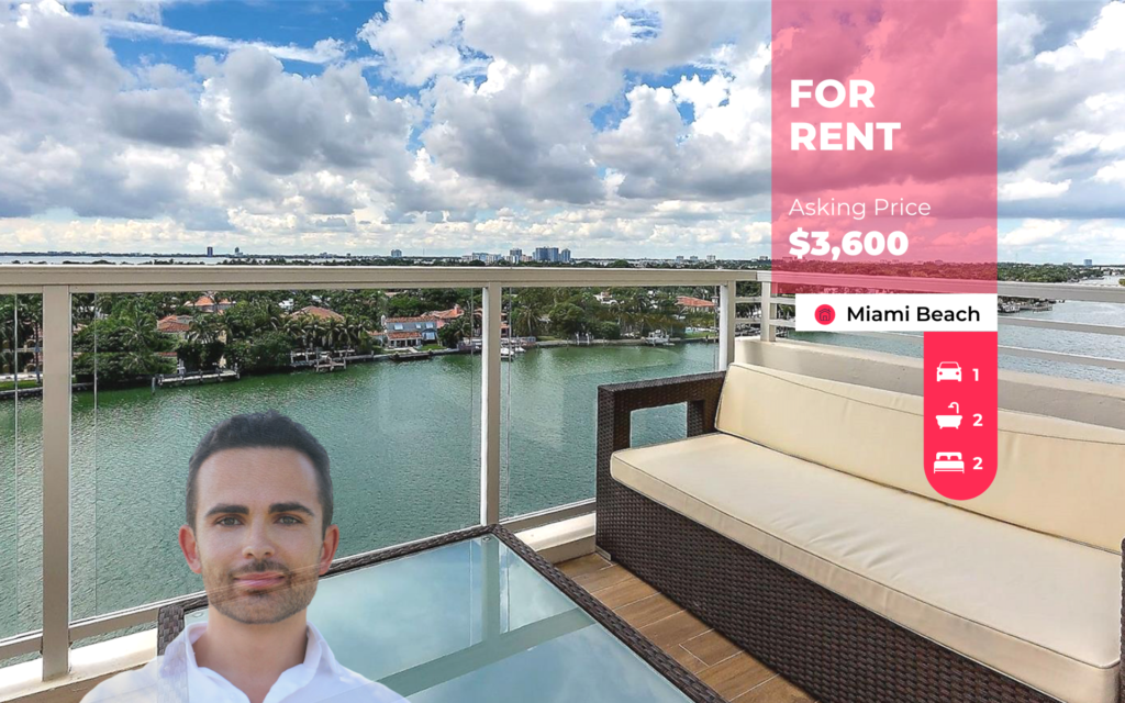 For Rent - 5600 Collins Ave #10G, Miami Beach