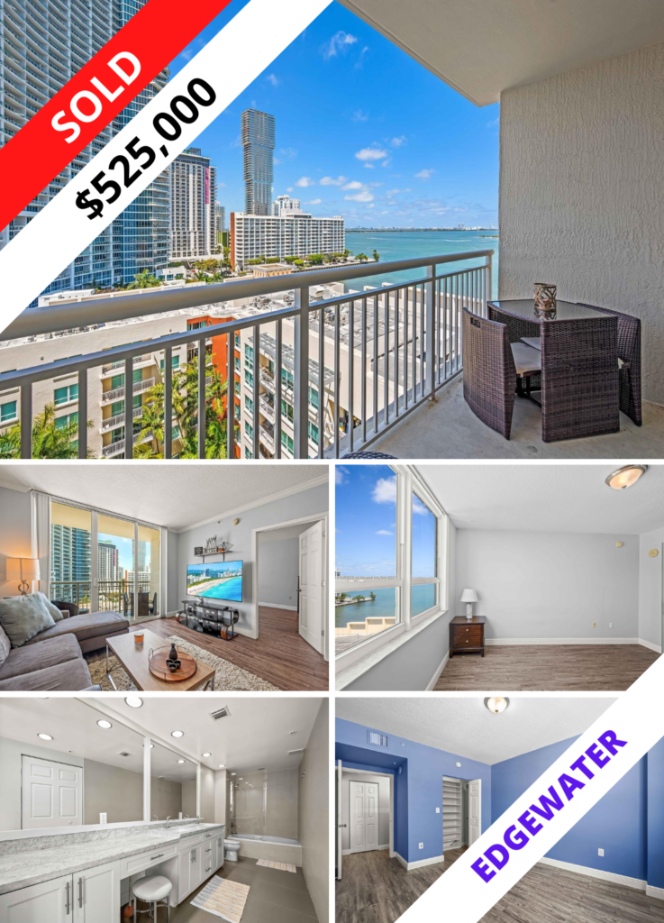 Sold - For Sale - Condo Edgewater Miami - Cite Condo - 2000 N Bayshore Dr #1105, Miami