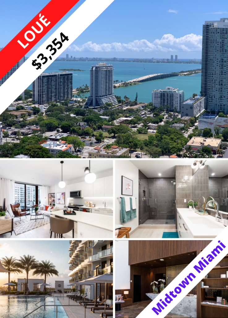 Appartement à louer - 3131 NE 1st Ave #911, Miami - Gio Midtown - loué